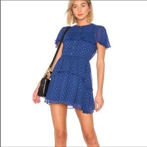 House of Harlow 1960 x REVOLVE Blue Dress